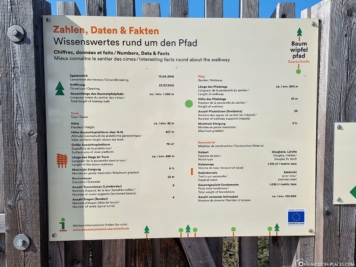 Numbers, data & facts about the treetop walk