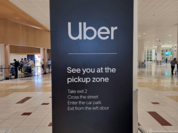 Uber at Dubai Airport