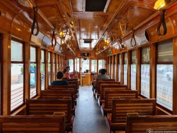 Die historische Straßenbahn