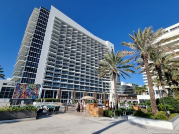 The Eden Roc Hotel in Miami Beach 