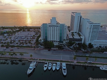 The Eden Roc Hotel in Miami Beach 