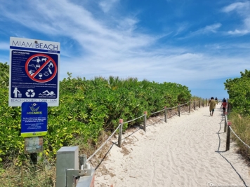 Beach Access in Miami Beach