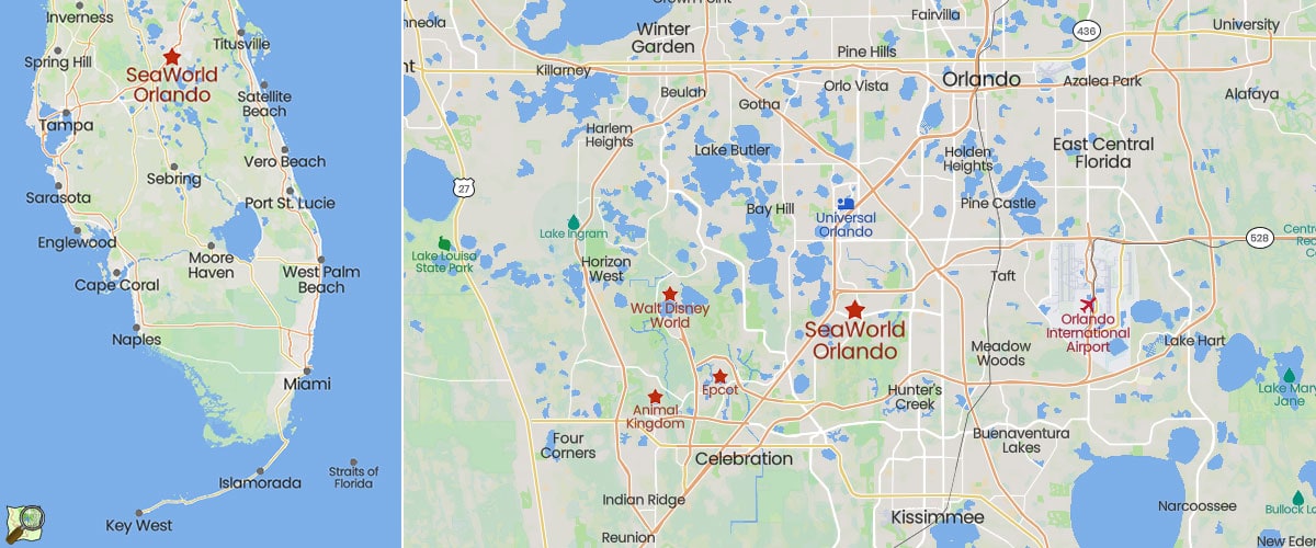 SeaWorld Orlando Location
