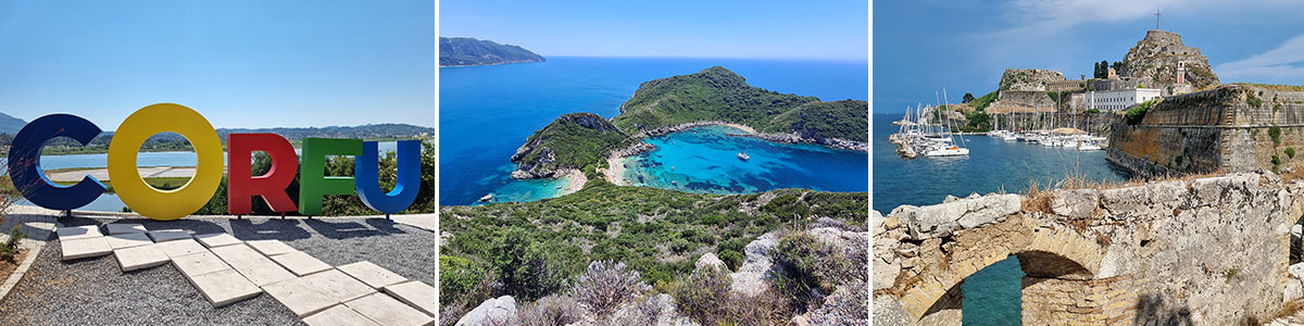 Corfu island header image