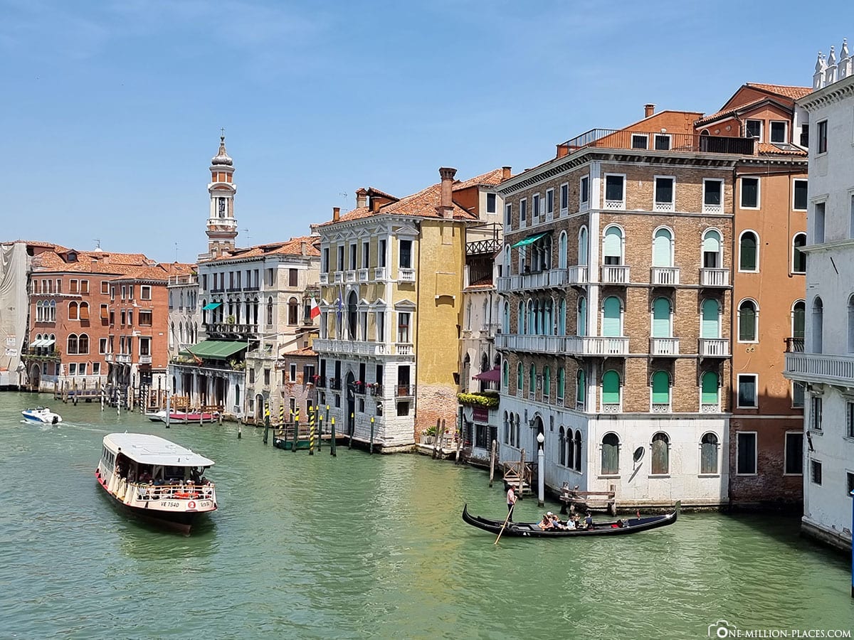 Elegantes Canal Grande Venedig Bild