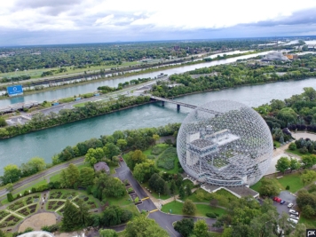 Biosphère Montreal im Parc Jean-Drapeau