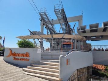 Die Talstation der Dubrovnik Cable Car