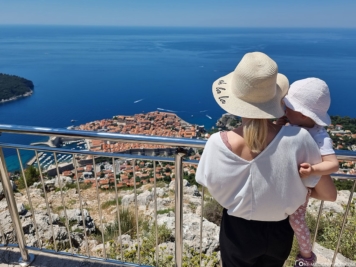 The view of Dubrovnik