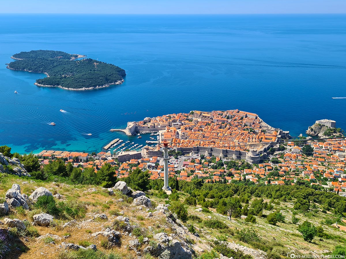 Dubrovnik, Seilbahn, Ausblick