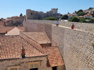 The northern part of the city wall