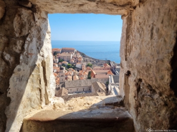 Blick von der Festung Minčeta