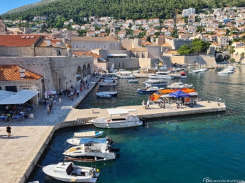 The city port of Dubrovnik
