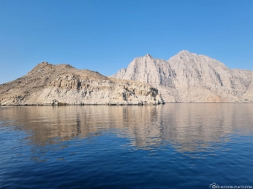 The fjord landscape of Khasab