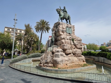 Fountain at Placa d'Espanya