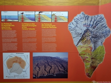 Information about the volcanoes on La Palma