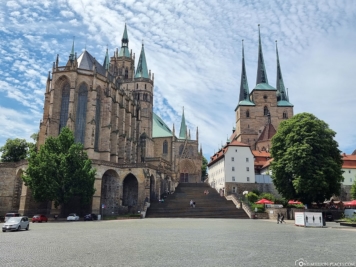 Cathedral Square, Erfurt Cathedral & Severi Church