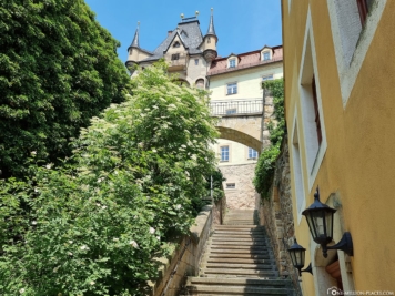Ascent to the castle hill