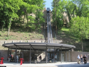 Panorama elevator Burgberg