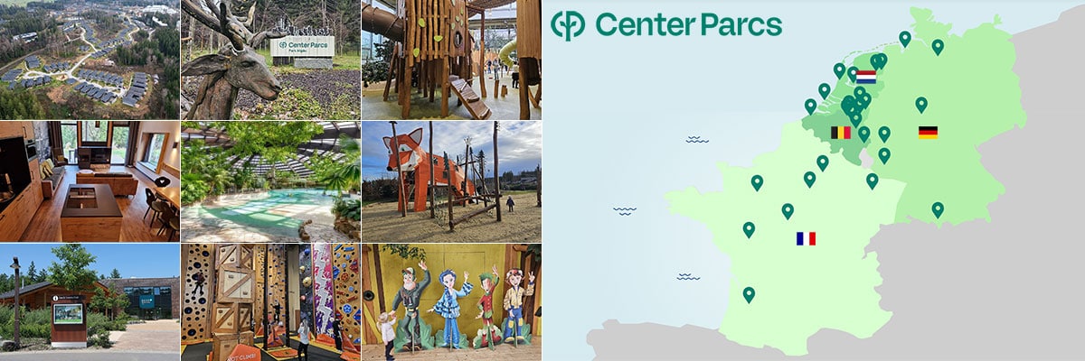 Center Parcs Standorte in Europa