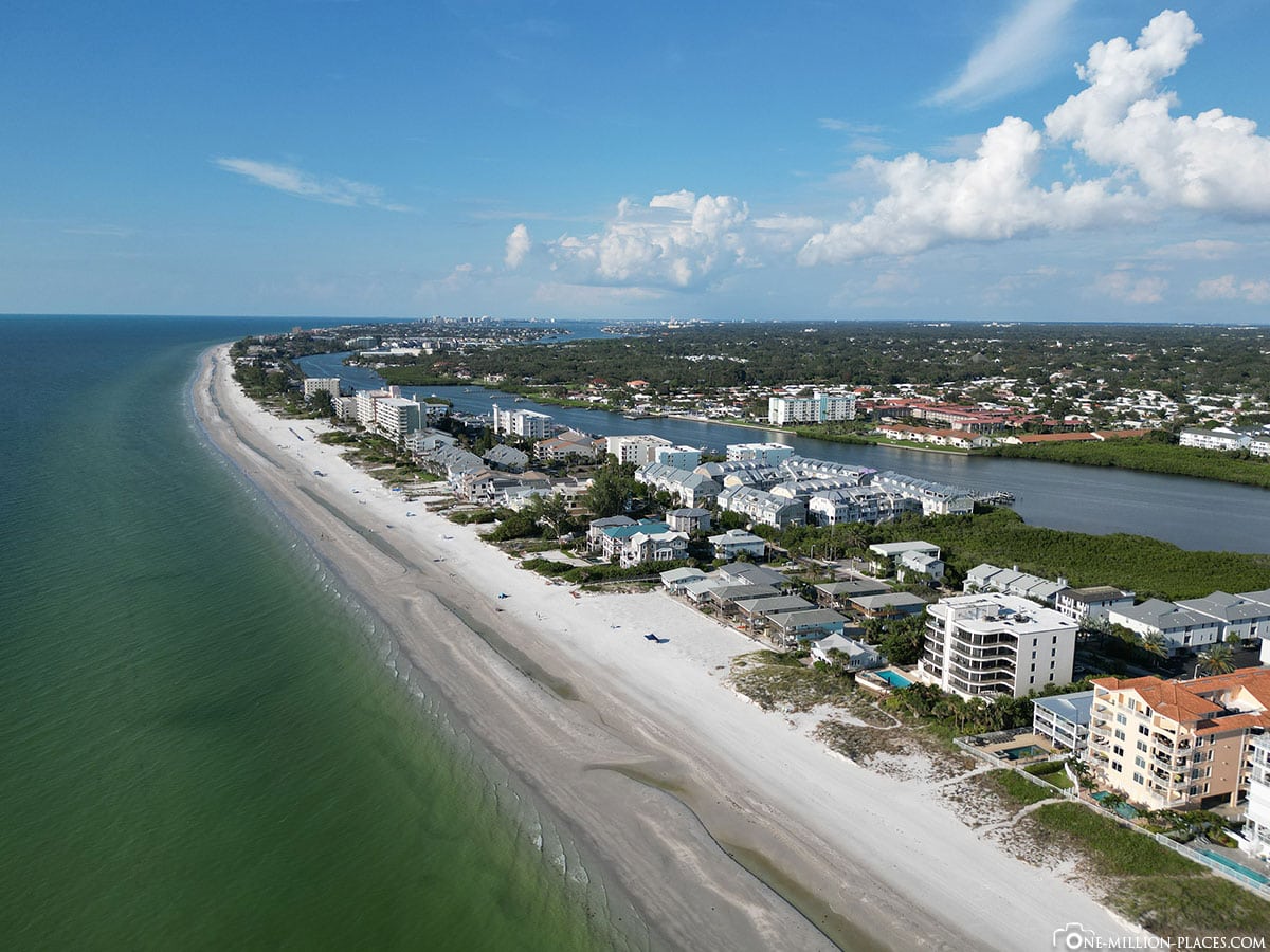 Indian Shores Beach, Florida, USA, Aerial View