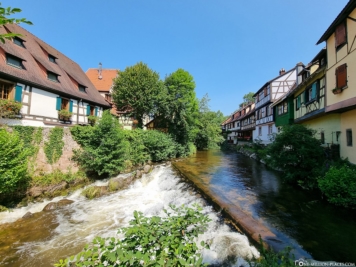 Fluss Weiss in Kaysersberg