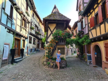 The dovecote in Eguisheim in Alsace