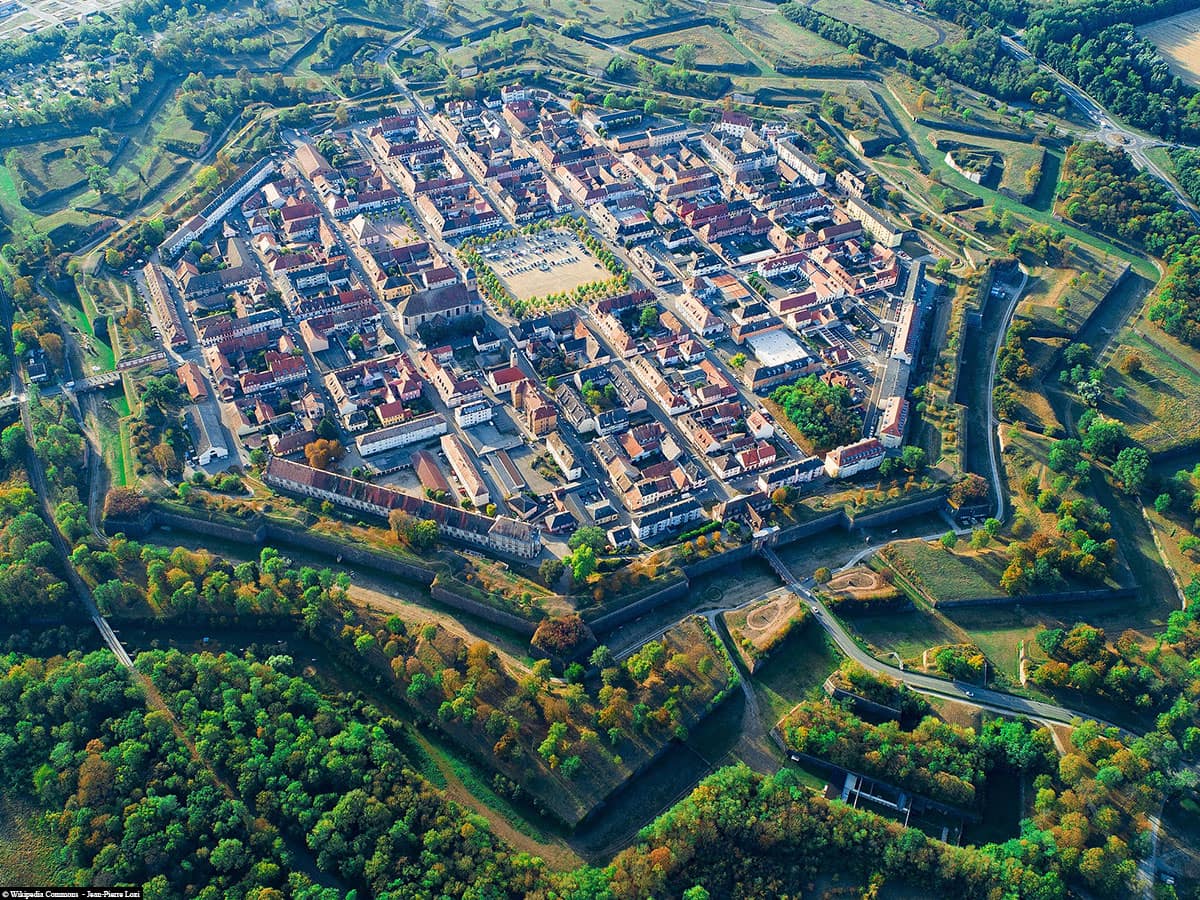 Neuf Brisach Aerial View