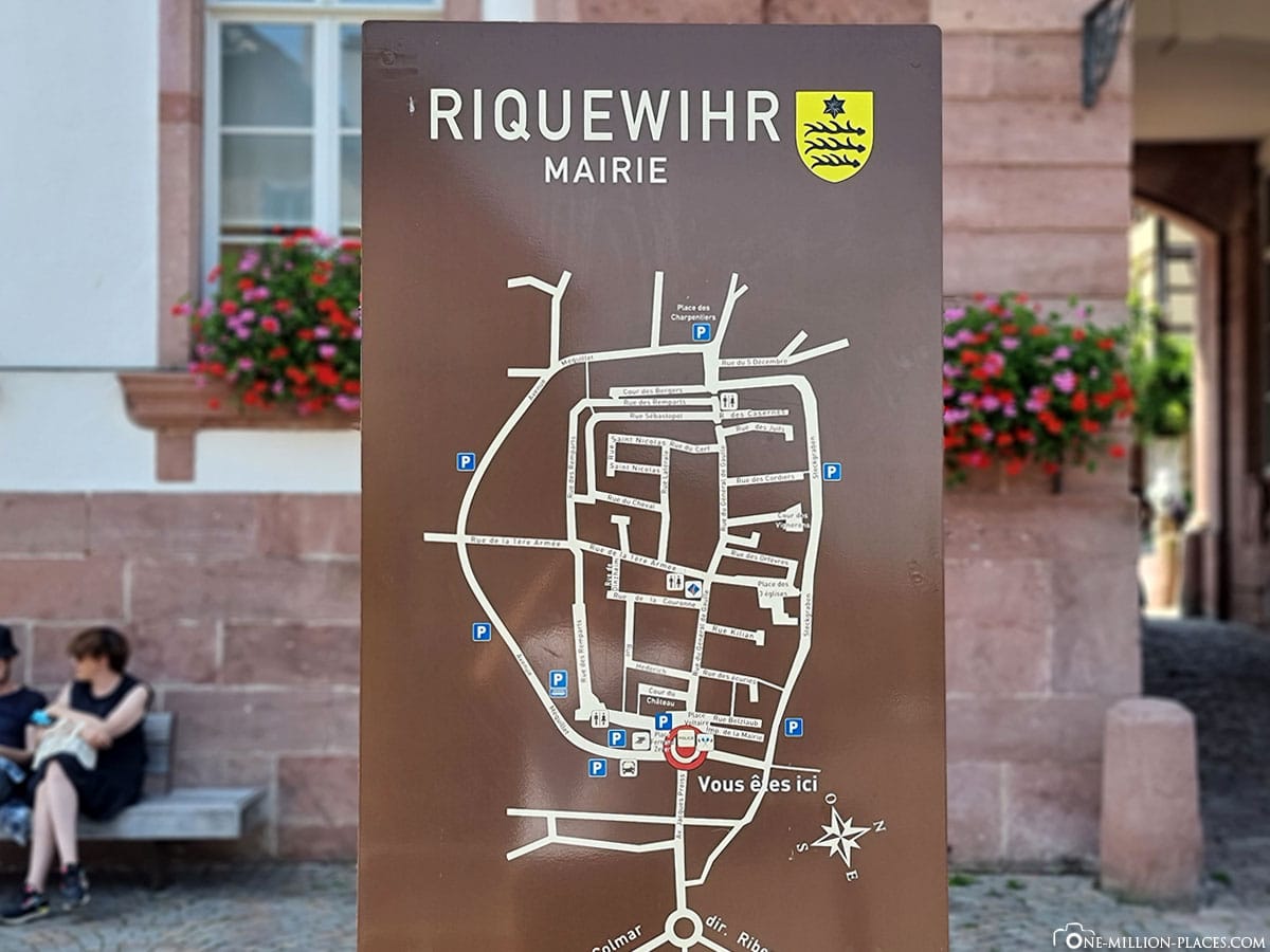 Stadtplan Von Riquewihr Riquewihr Maps JAWT