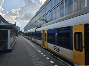 Train from Amsterdam to Haarlem
