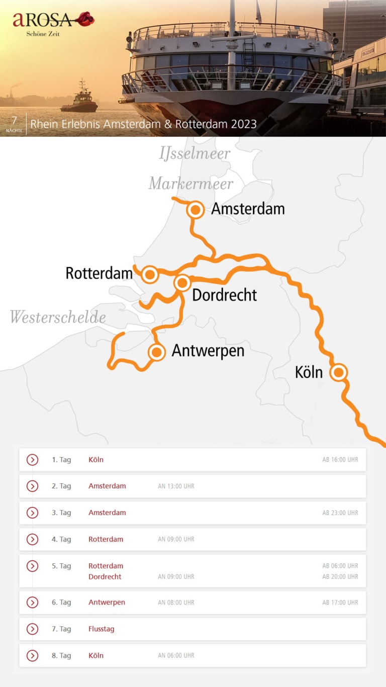 Schne Amsterdam Nach Rotterdam Ebenbildnull