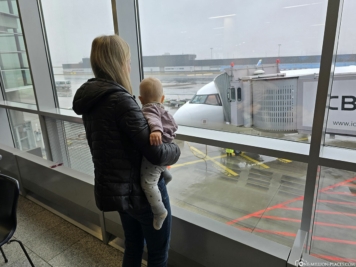 Departure in Frankfurt