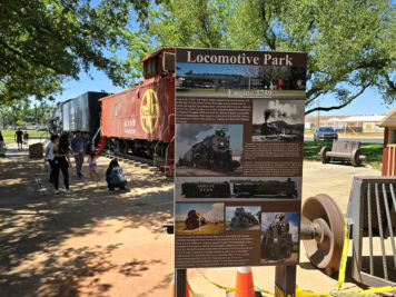 Locomotive Park in Kingman