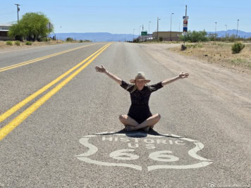 Route 66 nach Oatman