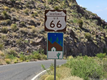 Route 66 nach Oatman