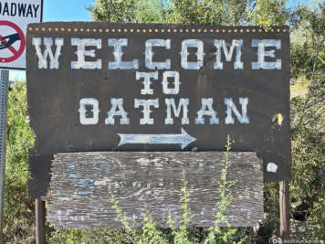 Route 66 nach Oatman