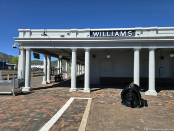 Train station in Williams