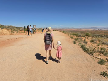 Wanderweg zum Horseshoe Bend