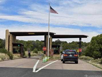 Zufahrt zum Grand Canyon National Park