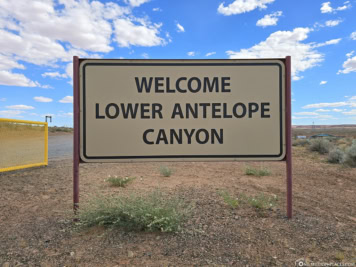 Welcome to Lower Antelope Canyon