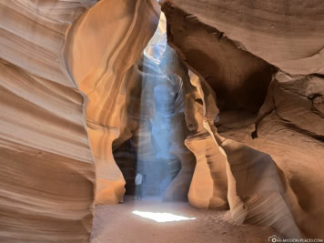 Antelope Canyon Sunbeams