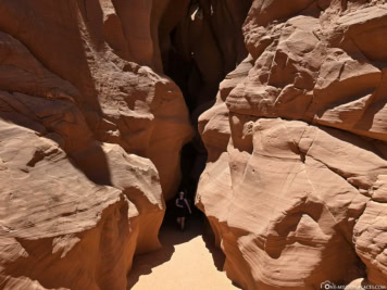 Ausgang des Upper Antelope Canyon