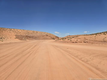 Weg zum Upper Antelope Canyon