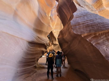 Tour durch den Upper Antelope Canyon