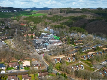 Luftaufnahme des Center Parcs Eifel