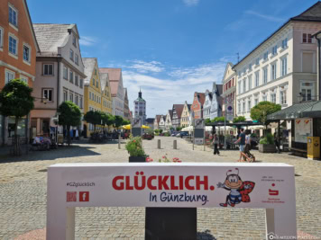 Marktplatz in Günzburg