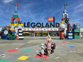 Main entrance LEGOLAND Deutschland