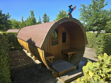 LEGOLAND camping barrels