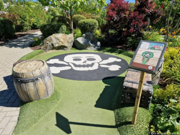 Pirate minigolf