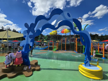 Mud puddles water playground