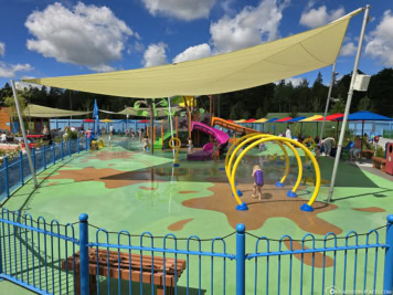 Mud puddles water playground